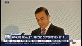 Groupe Renault : record de ventes en 2017