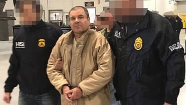 El Chapo à Ciudad Juarez au Mexique, en janvier 2017