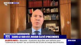 Incendies de forêt: "Il faut que le comportement des gens change", affirme Hugues Moutouh, préfet de l'Hérault