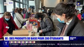 Lyon 8è: une distribution de produits alimentaires et d'hygiène pour 200 étudiants précaires