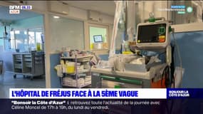 Covid: l'hôpital de Fréjus face à la cinquième vague