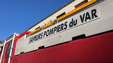 Un camion des sapeurs-pompiers du Var, le mardi 20 mai 2025 au Lavandou. (Photo d'illustration)