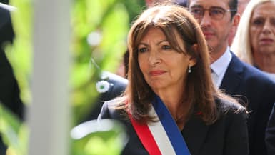 La maire de Paris, Anne Hidalgo, le 25 juillet 2025 à Paris 