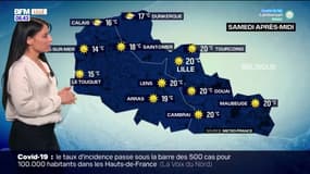 Météo Nord-Pas-de-Calais: plein soleil ce samedi, jusqu'à 20°C à Lille