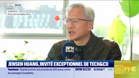 Jensen Huang, président de Nvidia, invité exceptionnel de Tech&Co - 12/06
