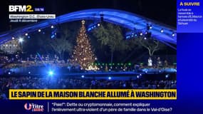 "La religion est de retour aux États-Unis", dit Donald Trump lors de l'illumination du sapin de Noël de la Maison Blanche