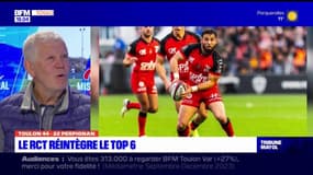 Top 14: le RCT s'impose face à Perpignan, les Toulonnais regagnent le top 6