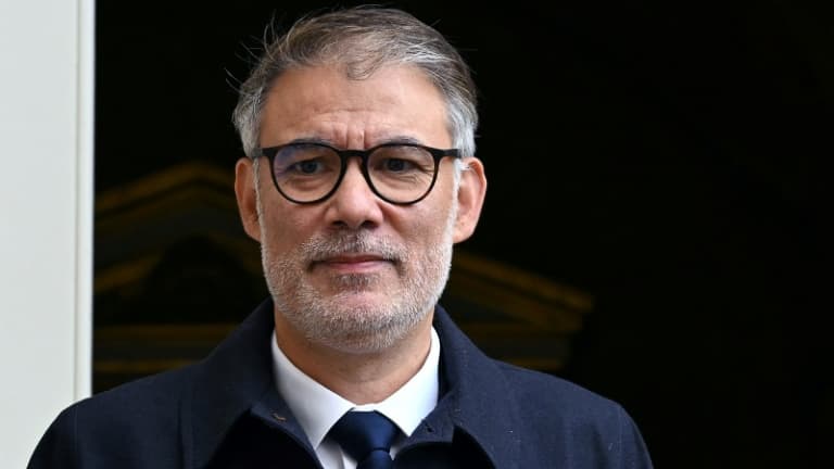 Le premier secrétaire du parti Socialiste (PS), Olivier Faure, à Matignon, le 4 septembre 2025