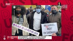 Les tendances GG : "En saignant"... la photo d'Assa Traoré place de la République fait polémique ! - 20/10