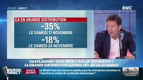 "Ils sont en train de tuer l'emploi": l'inquiétude du patron du Medef face aux blocages des "gilets jaunes"
