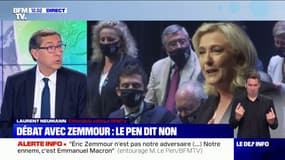 Marine Le Pen décline l'invitation de Robert Ménard à venir débattre avec Éric Zemmour