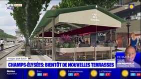 Paris: bientôt de nouvelles terrasses sur les Champs-Élysées