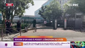 Suicide d'un ado à Poissy: l'émotion au lycée Adrienne Bolland