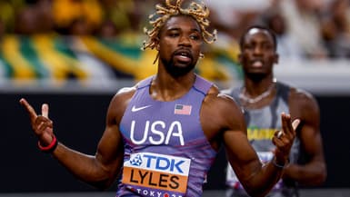 Noah Lyles champion du monde du 200 m pour la quatrième fois à Tokyo, 18/09/2025