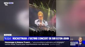 Elton John a donné ce samedi son dernier concert devant un public ému