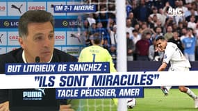 OM 2-1 Auxerre : "Ils sont miraculés" tacle Pélissier, amer après le but litigieux de Sanchez