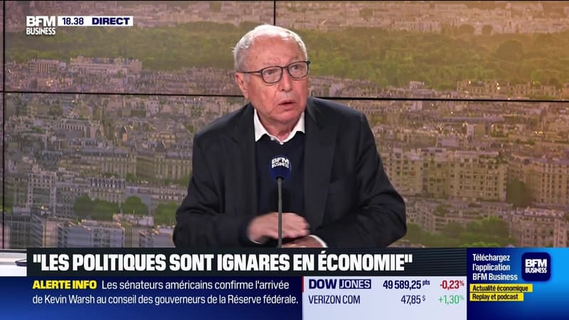 Jean Peyrelevade (Crédit lyonnais) : France, "la crise sera incontournable" - 12/05