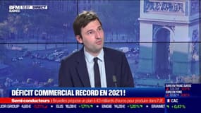 Déficit commercial record en 2021 