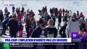Pra Loup: l'inflation n'arrête pas les skieurs