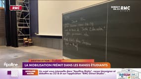 La mobilisation frémit dans les rangs étudiants 