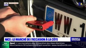 Nice: le marché des voitures d'occasion à la côte 