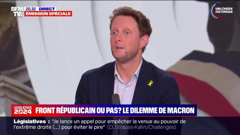 Pour Clément Beaune, l'alliance du Nouveau Front populaire 