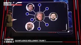 Qui sont les personnes qui entourent Donald Trump?