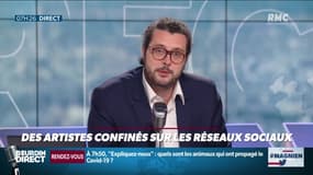 #Magnien, la chronique des réseaux sociaux : Des artistes confinés sur les réseaux sociaux - 31/03