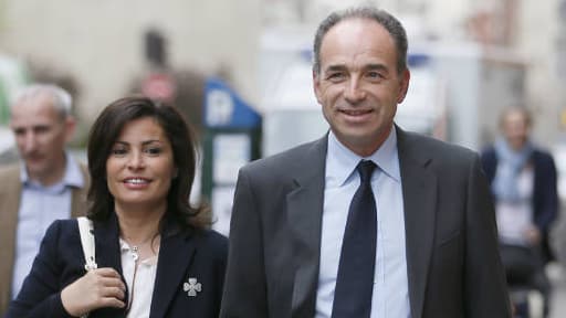 Jean-François Copé et son épouse au second tour des municipales.