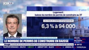 Olivier Salleron (FFB) : Le nombre de permis de construire en baisse - 28/10