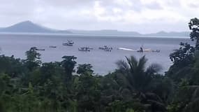 Accident d'avion dans un lagon du Pacifique. Il n'y a aucune victime