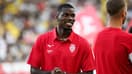 Le milieu de terrain français Paul Pogba lors de l'échauffement de Monaco, 8 août 2025