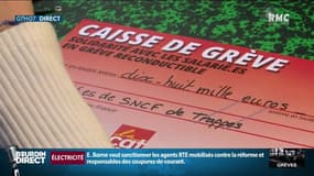 Grève: la fin de mois s'annonce compliquée financièrement pour les grévistes