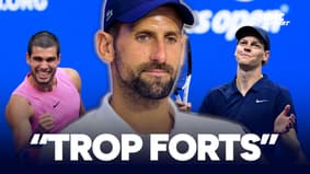 US Open : “Ils sont tout simplement trop forts”, Djokovic reconnaît la supériorité de Sinner et Alcaraz