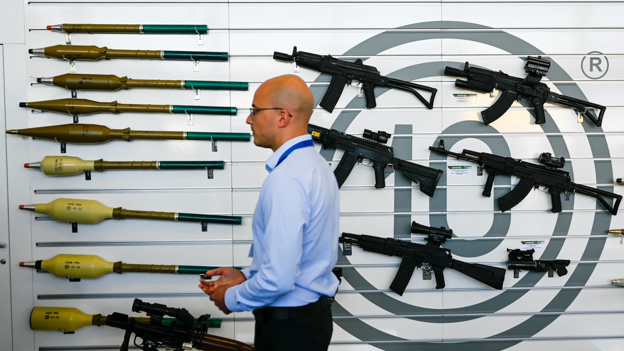 Armements produits par l'usine d'armement Arsenal