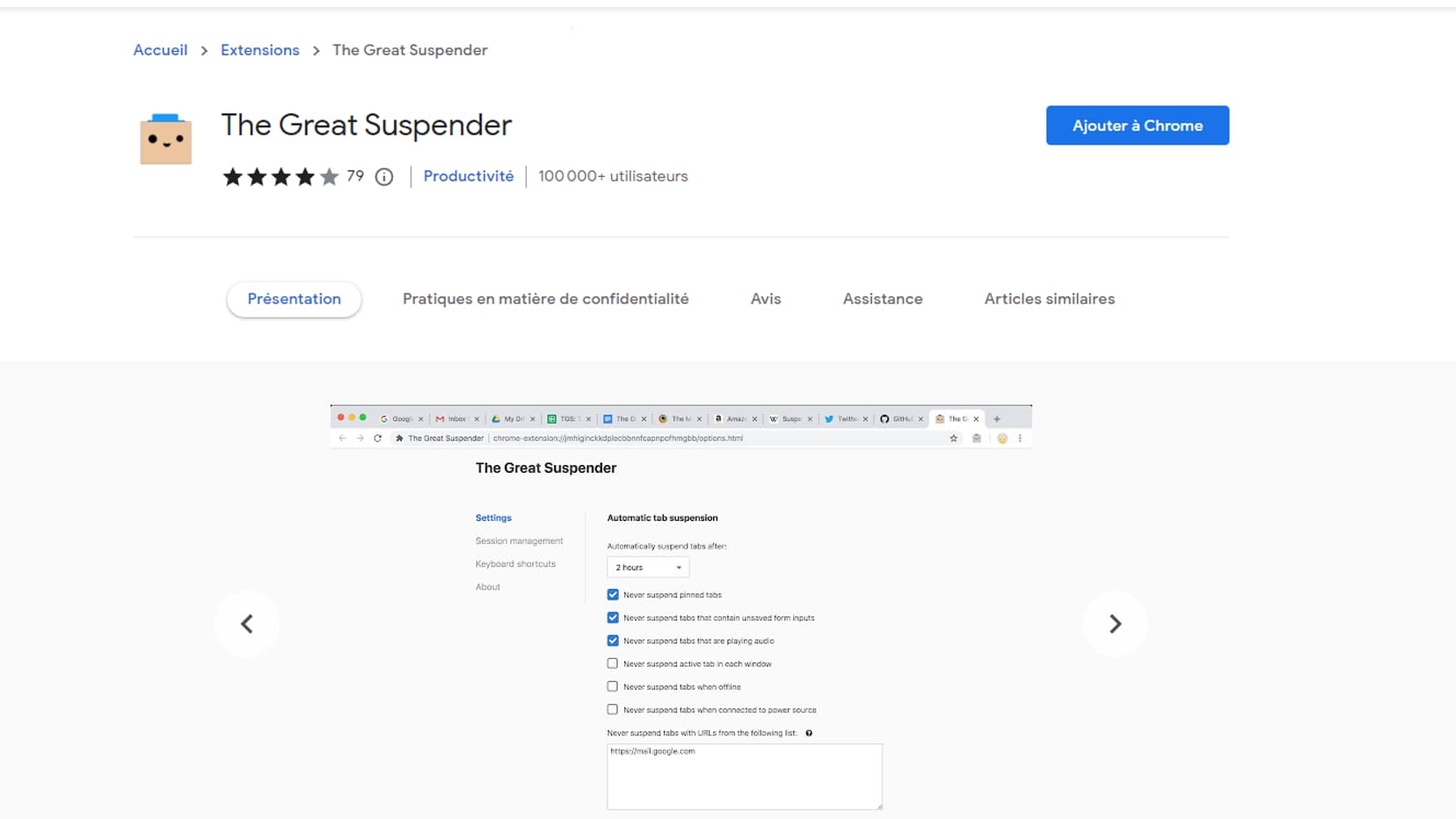 The Great Suspender The Great Suspender
