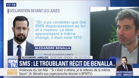 SMS: Le troublant récit d'Alexandre Benalla (1/2)