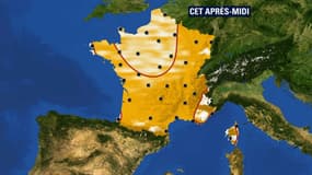 La météo de ce samedi après-midi 