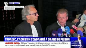 Me Patrick Larvor, avocat d'Hubert Caouissin: "On a l'impression d'avoir été entendus par la cour d'assises"