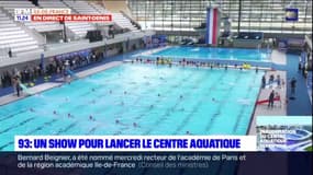 JO 2024: un spectacle d'enfants pour l'inauguration du centre aquatique de Saint-Denis