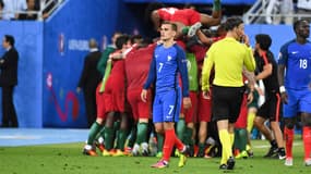 Antoine Griezmann lors de la finale de l'Euro 2016