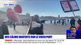 Marseille: journée de câlins gratuits sur le Vieux-Port