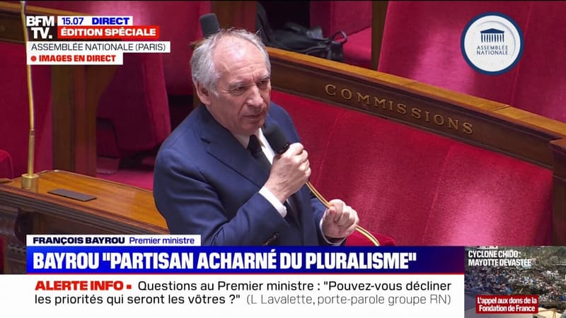 François Bayrou, nouveau Premier ministre: 