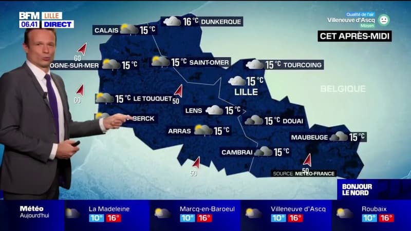 Meteo Nord Pas de Calais les averses sont de retour ce mardi 1516265