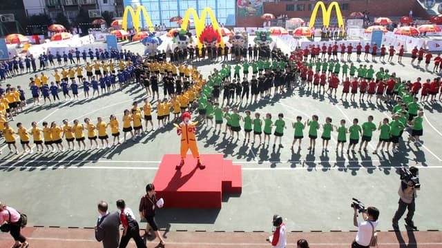 McDonald's était partenaire du comité olympique depuis plusieurs années (ici à Pékin en 2008). 