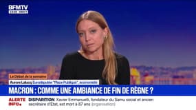 Présidence d'Emmanuel Macron: pour Aurore Lalucq, eurodéputée (Place Publique), "le président de la République a agi de manière irresponsable"