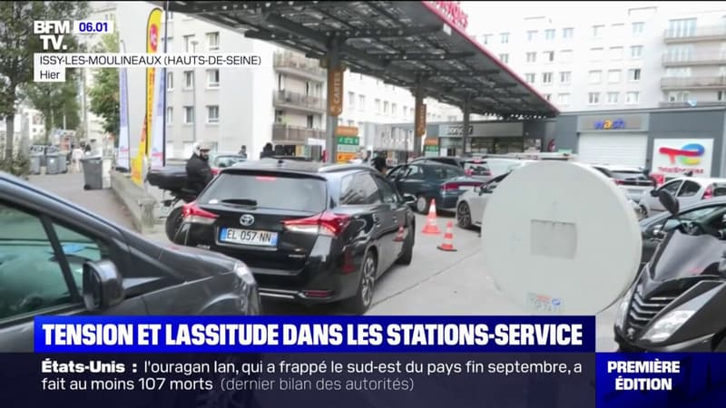 Carburants: tension et lassitude dans les stations-service