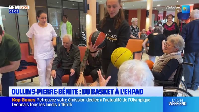 Oullins-Pierre-Bénite: du basket à l'Ehpad