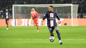 Neymar lors de PSG-Bayern, 14 février 2023