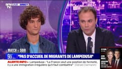 Le match Pablo Pillaud-Vivien/Charles Consigny du 19 septembre - "Pas d'accueil de migrants de Lampedusa"